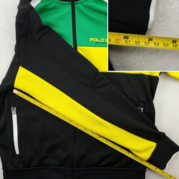 Polo Sport Ralph Lauren Performance Track Jacket Colorblock Men's Medium - Picture 10 of 13